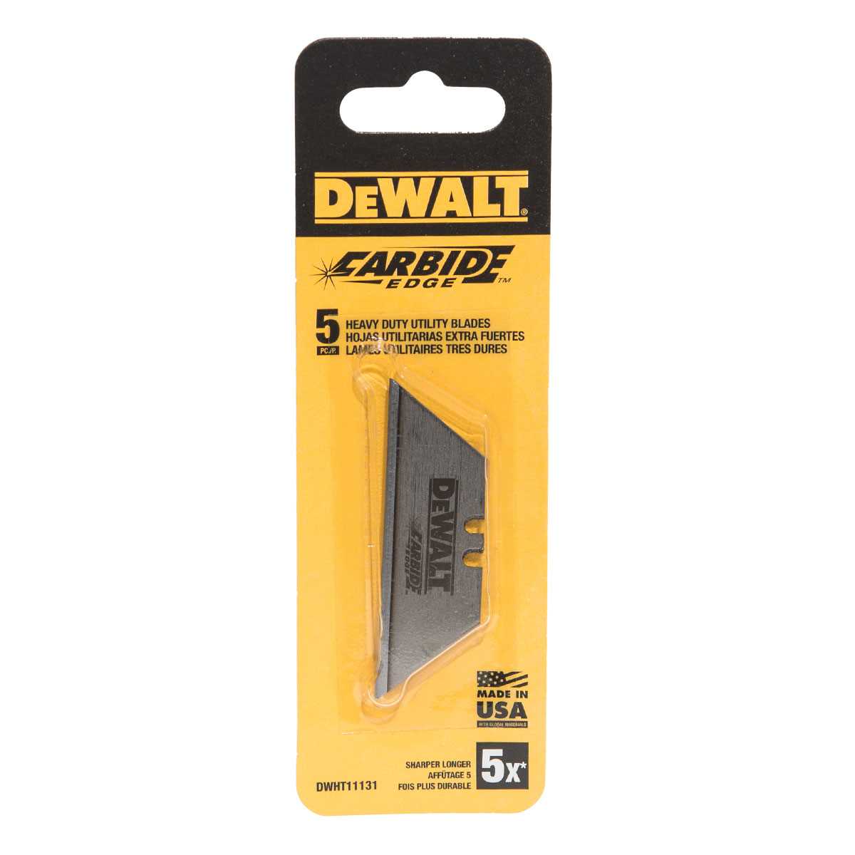 DeWalt Carbide Edge Utility Blades